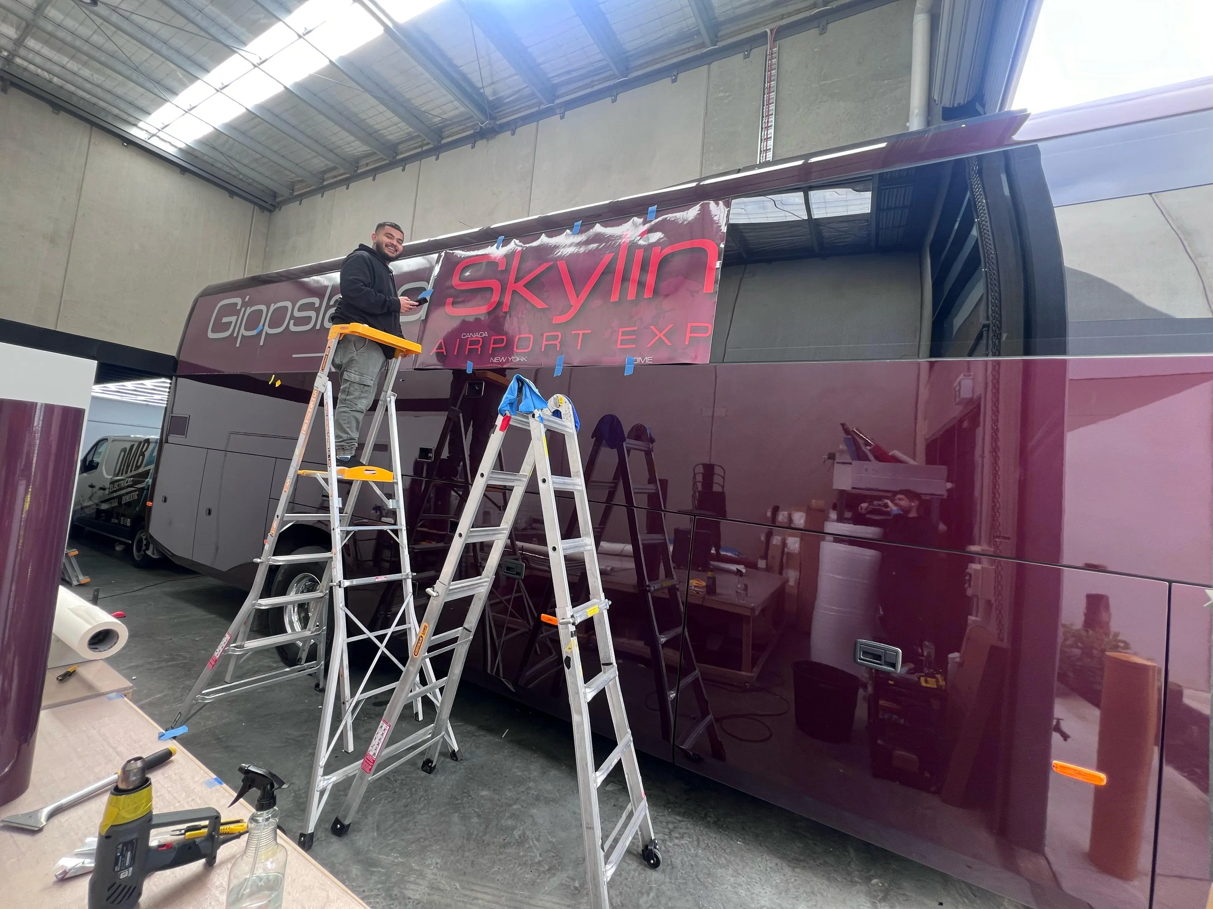 Branded commercial fleet