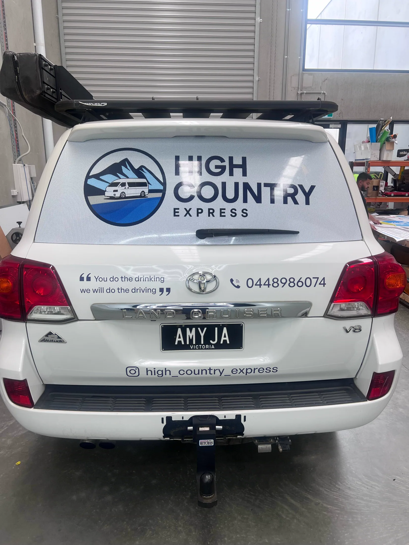 High Country Express fleet graphics