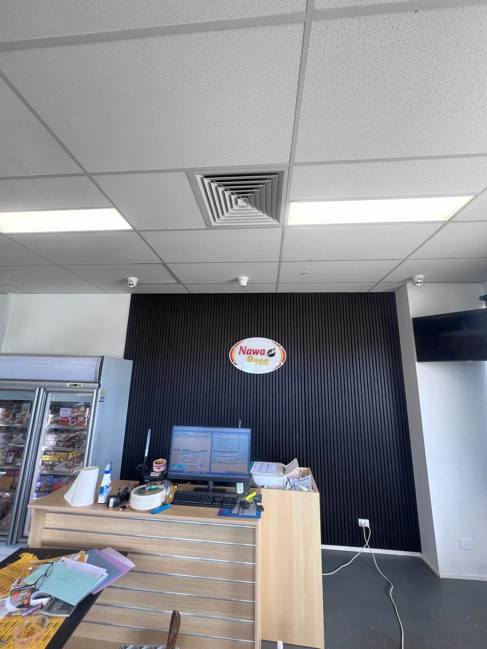 Nawa Rasa retail signage detail view