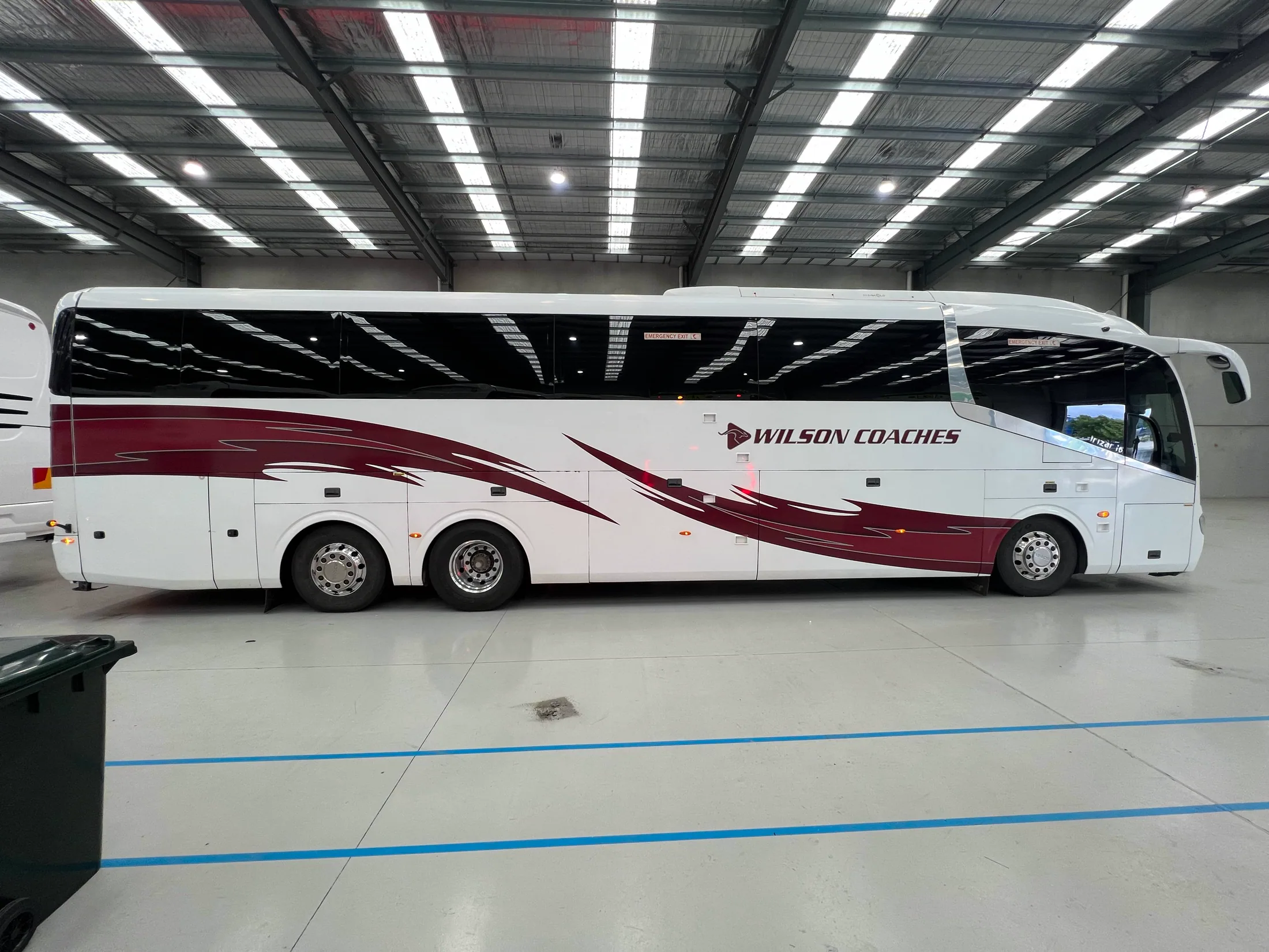 Wilson Coaches coach wrap in profile