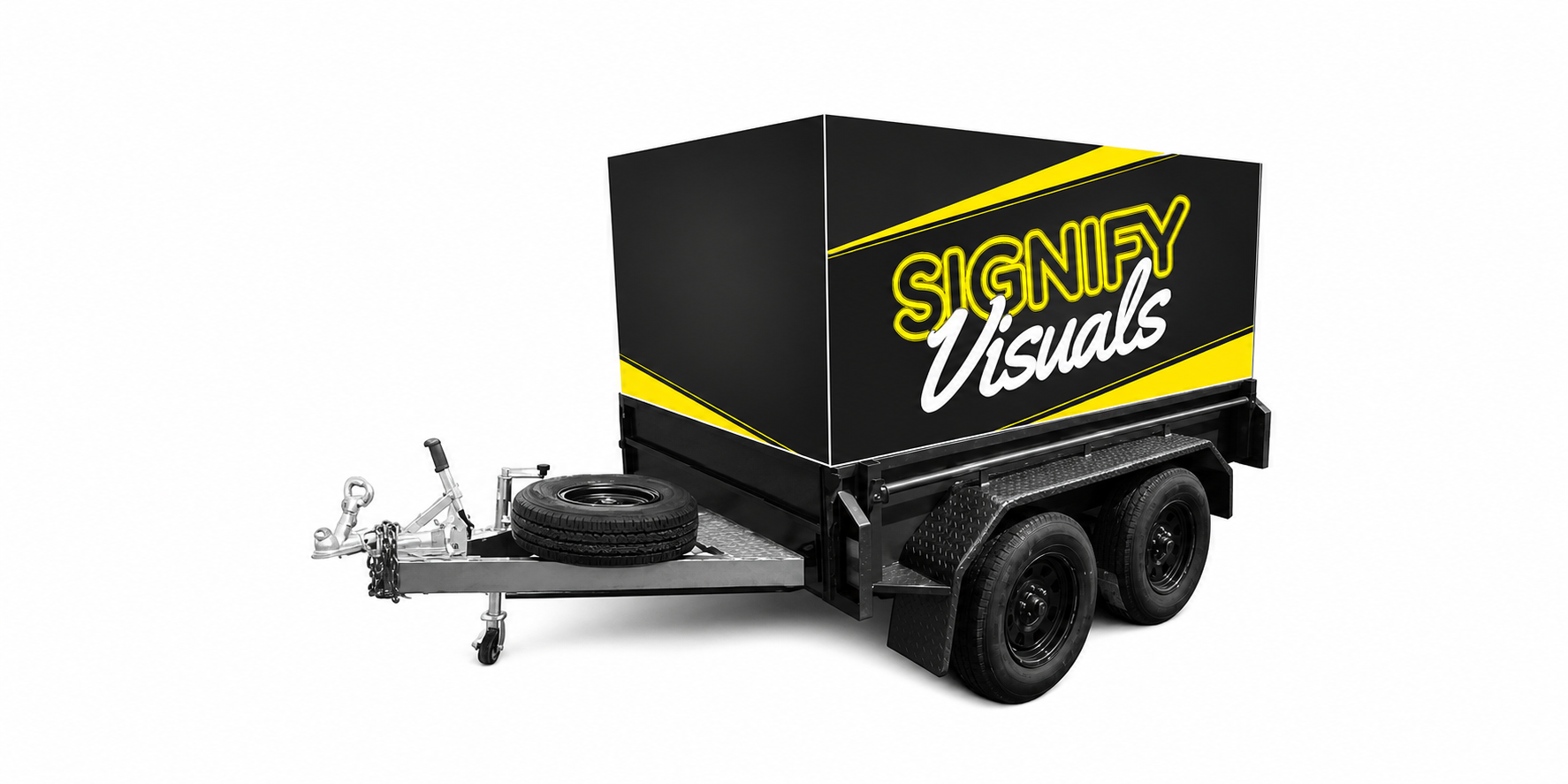 Cage Trailer Full Wrap