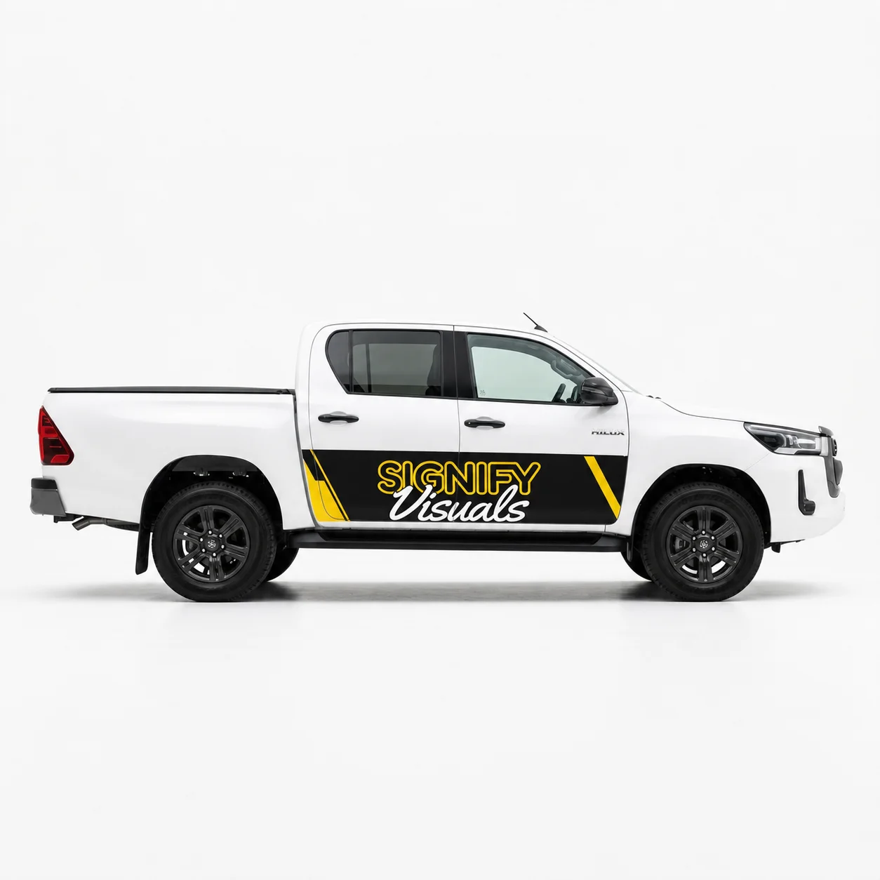 Dual Cab Door Banners