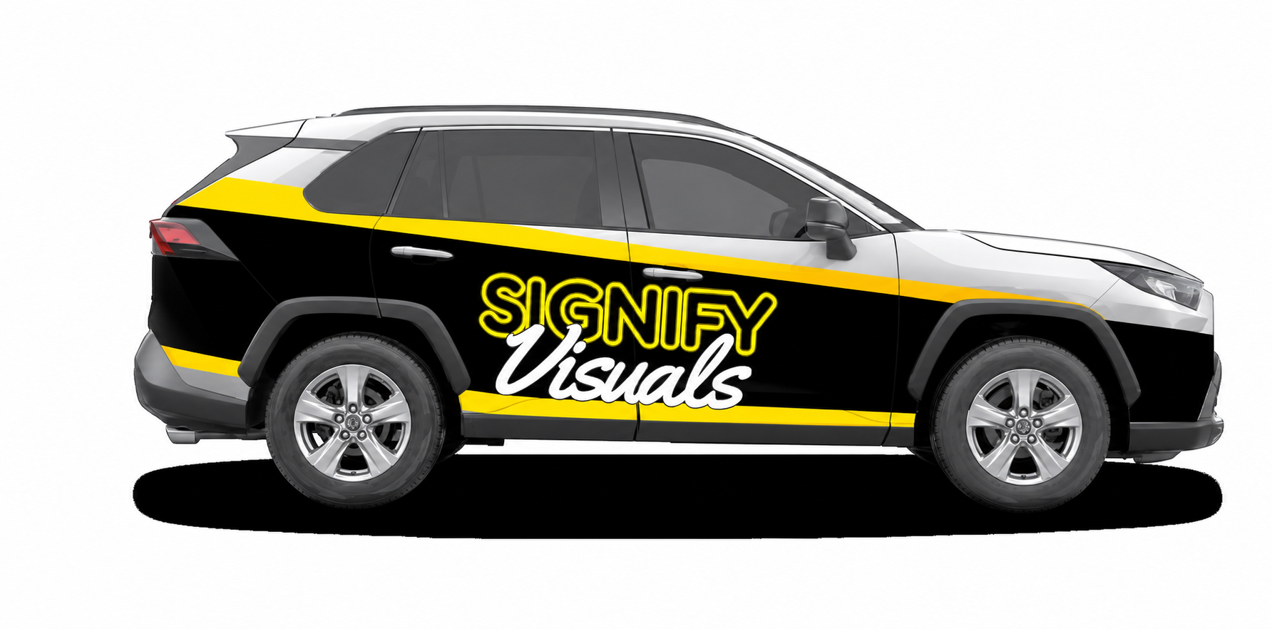 Standard Car Partial Wrap