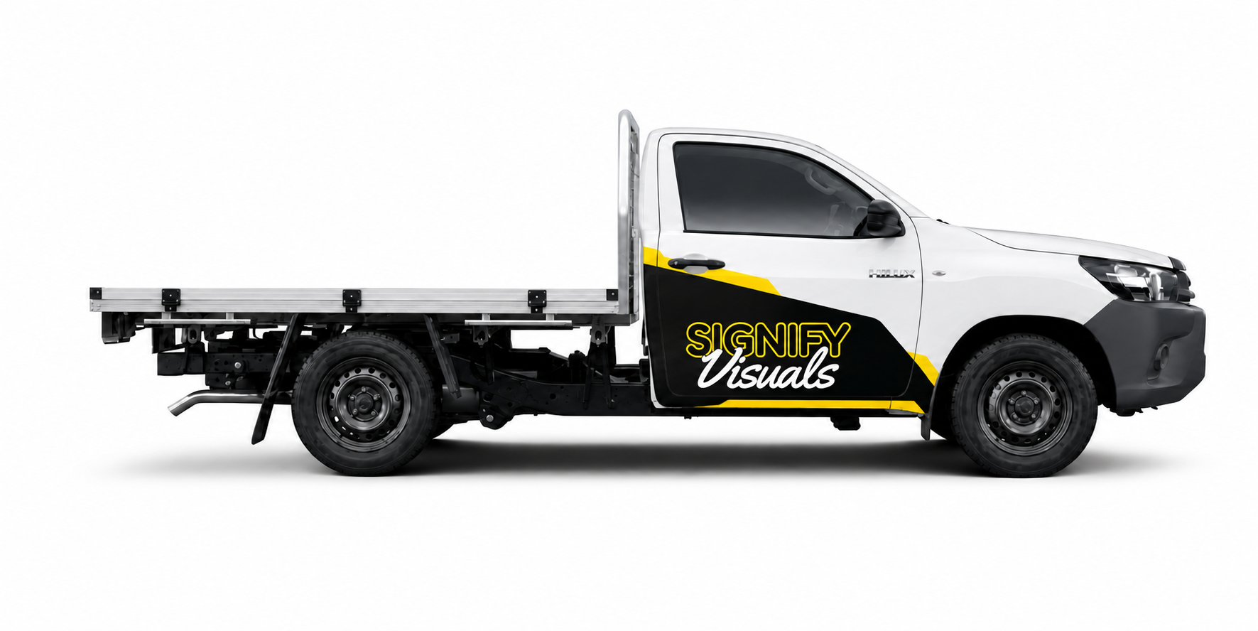 Single Cab Partial Wrap
