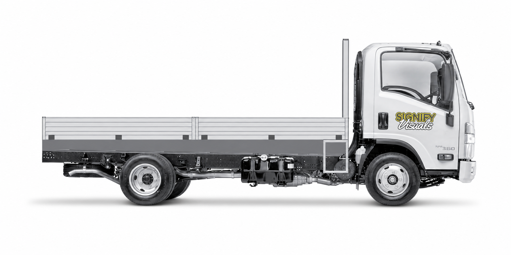 Tray Truck Spot Graphics